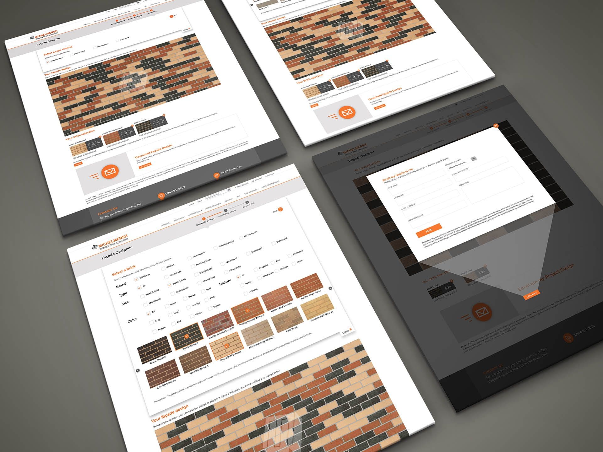 Michelmersh Façade Designer - Designs, Cross Origin